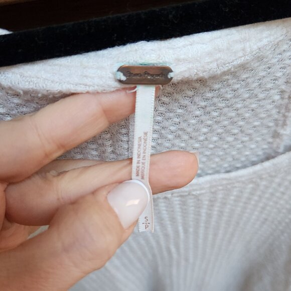 Free People Ventura Thermal Tunic white | Small - Picture 5 of 5